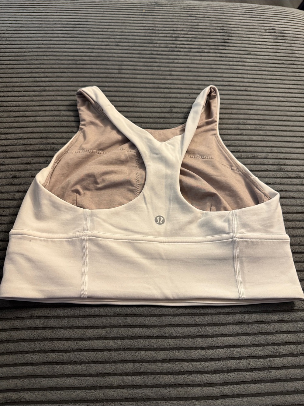 lululemon athletica Pale Pink Racerback Sports Bra